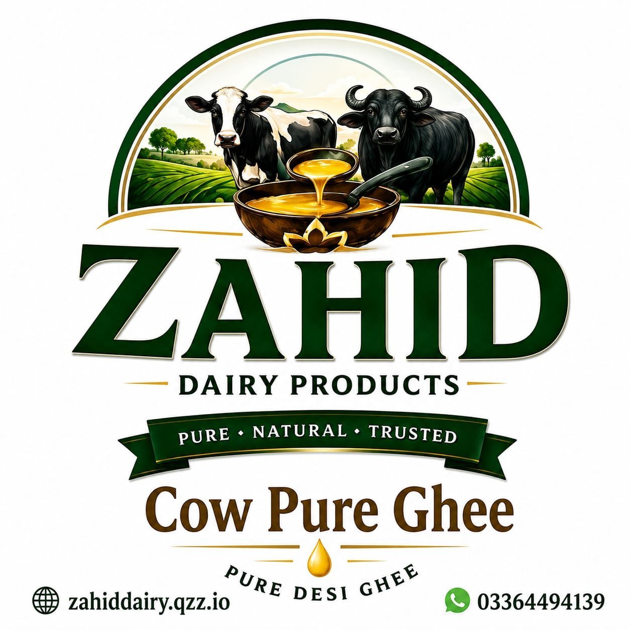 Cow Desi Ghee by Zahid Dairy