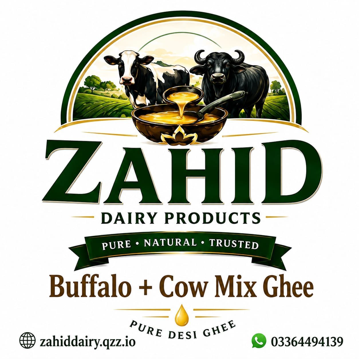 Signature Mix Desi Ghee by Zahid Dairy